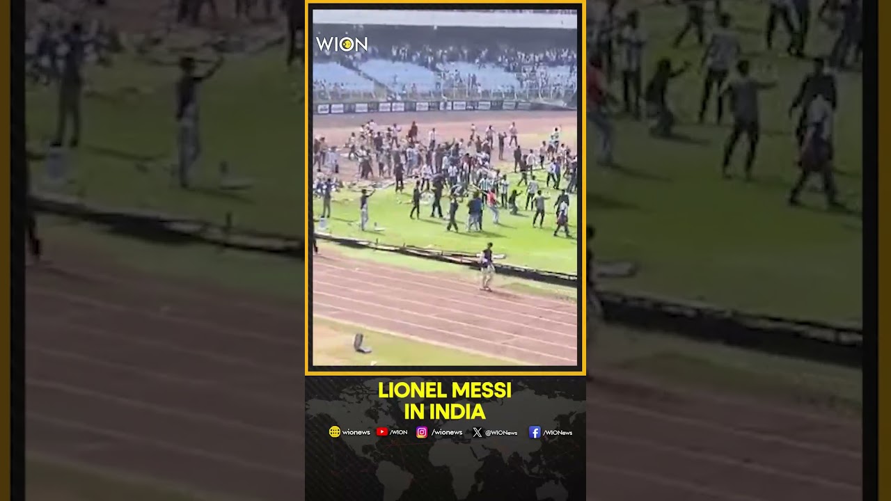 Lionel Messi Arrives in Kolkata, Angry Fans Lash Out | WION Shorts