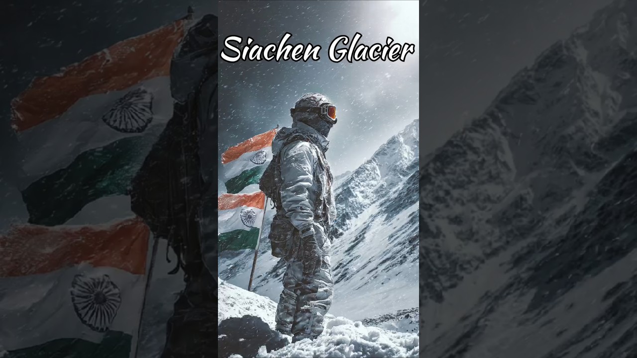 दुनिया का सबसे ऊँचा युद्धक्षेत्र 🇮🇳 | Siachen Glacier #facts