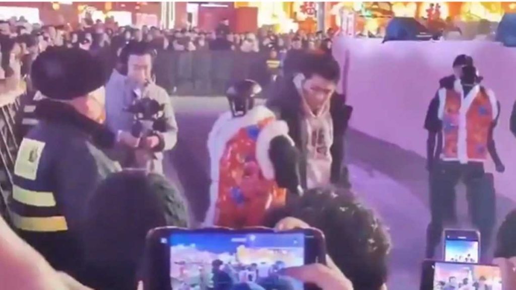 AI Robot Attack Viral Video