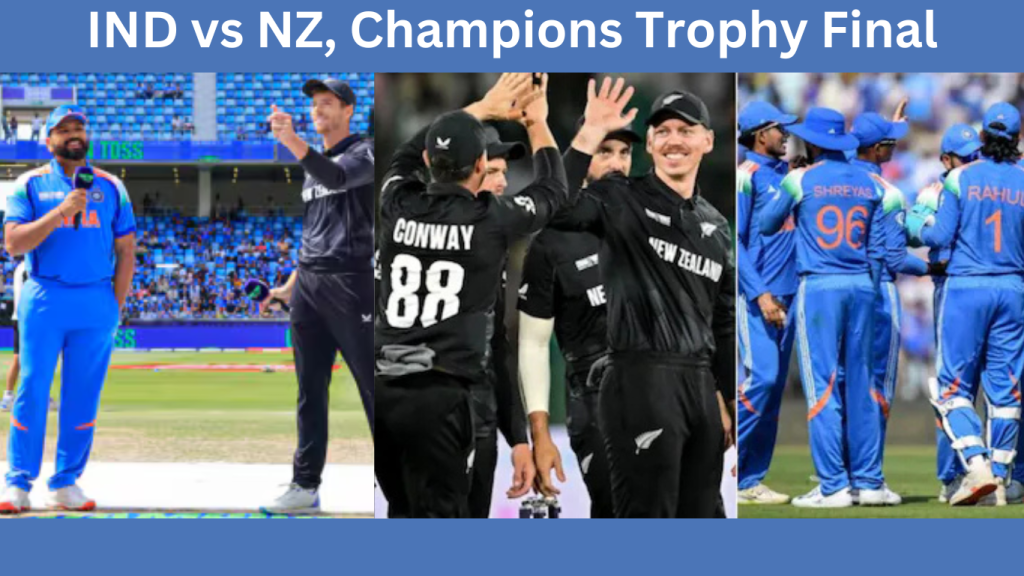 IND vs NZ, Champions Trophy Final