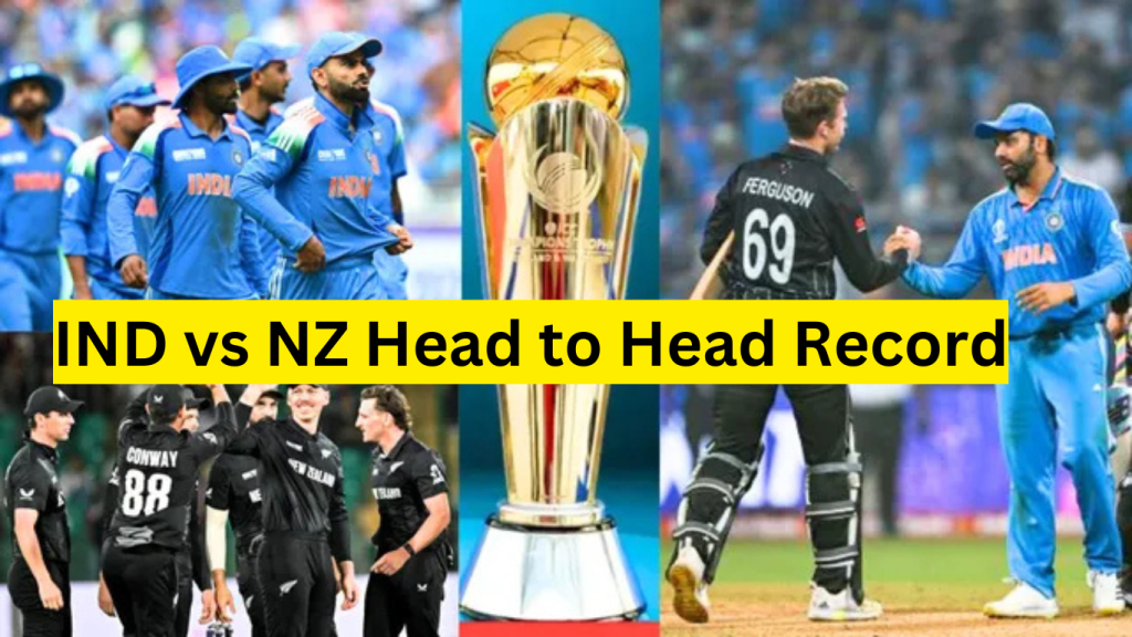 IND vs NZ Head to Head Record