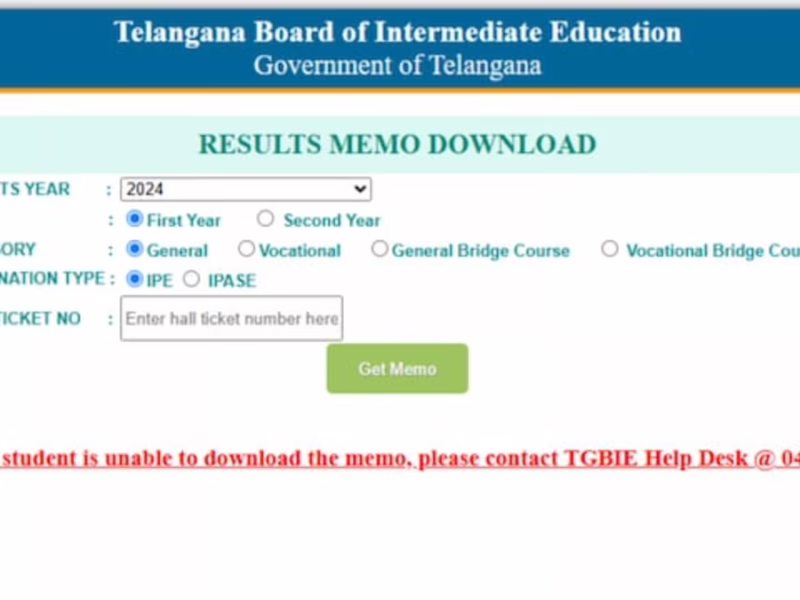 tsbie results