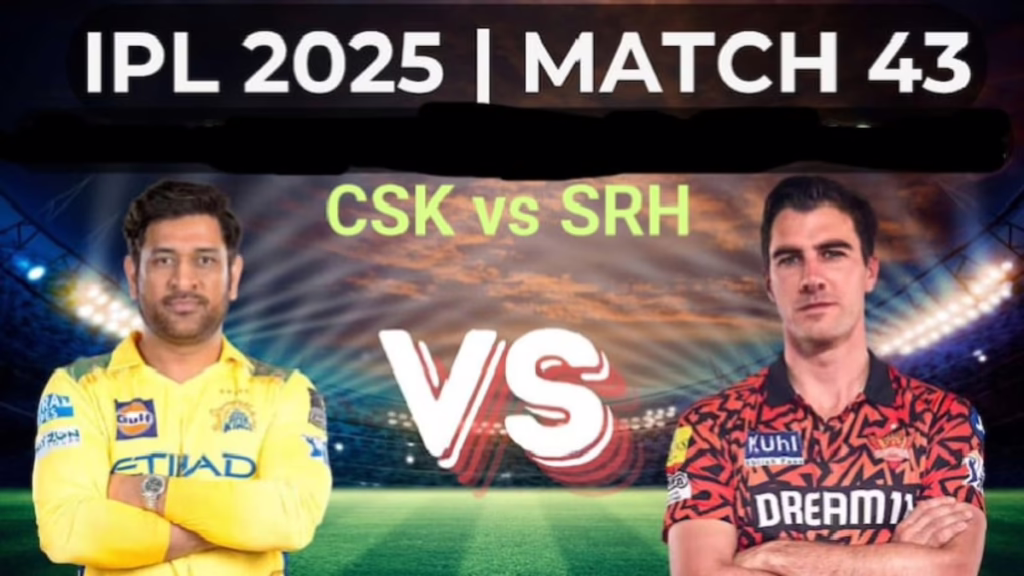 CSK vs SRH Match Scorecard