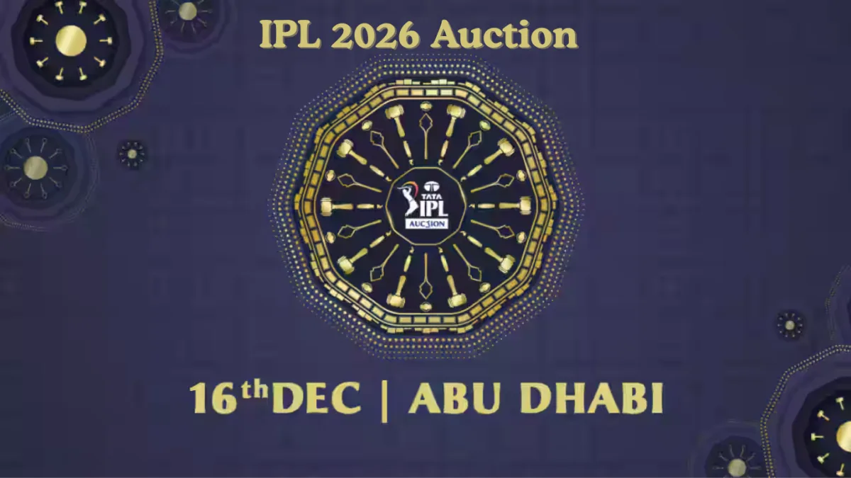 IPL 2026 Auction