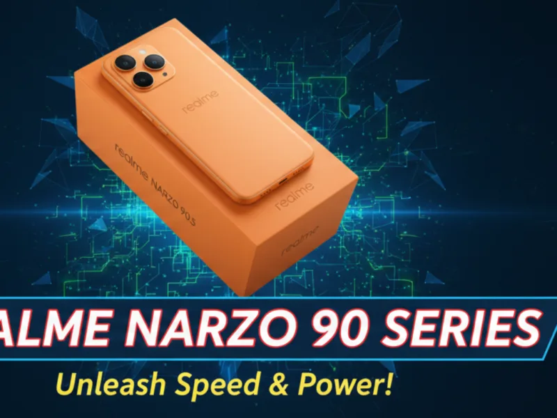 Realme Narzo 90 Series की लॉन्च डेट कन्फर्म, आएगी iPhone जैसी Super से भी ऊपर वाली फीलिंग