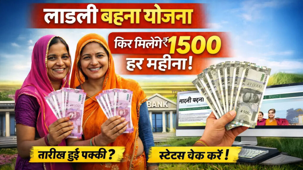 Ladli Behna Yojana Payment 2026: महिलाओं के खाते में आएंगे ₹1500, जानें कब मिलेगा पैसा