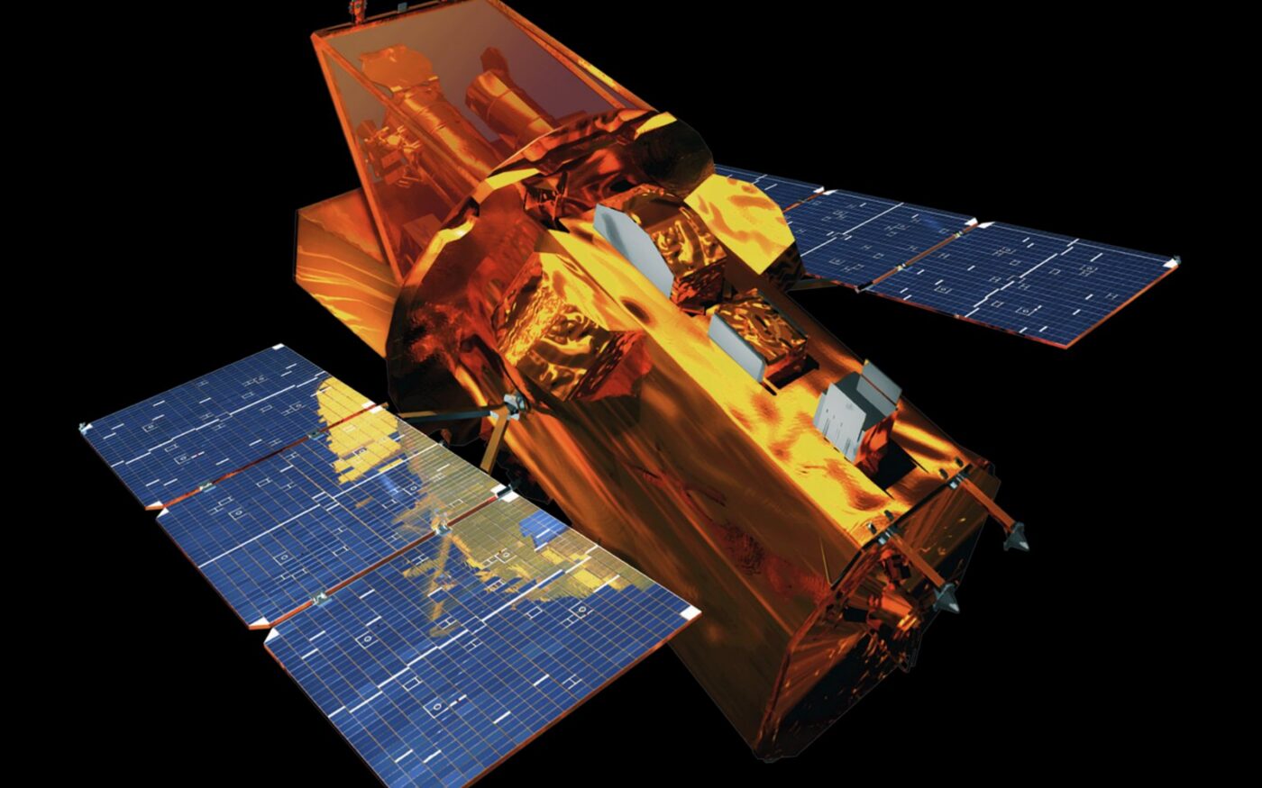 Model of NASA's Neil Gehrels Swift Observatory spacecraft